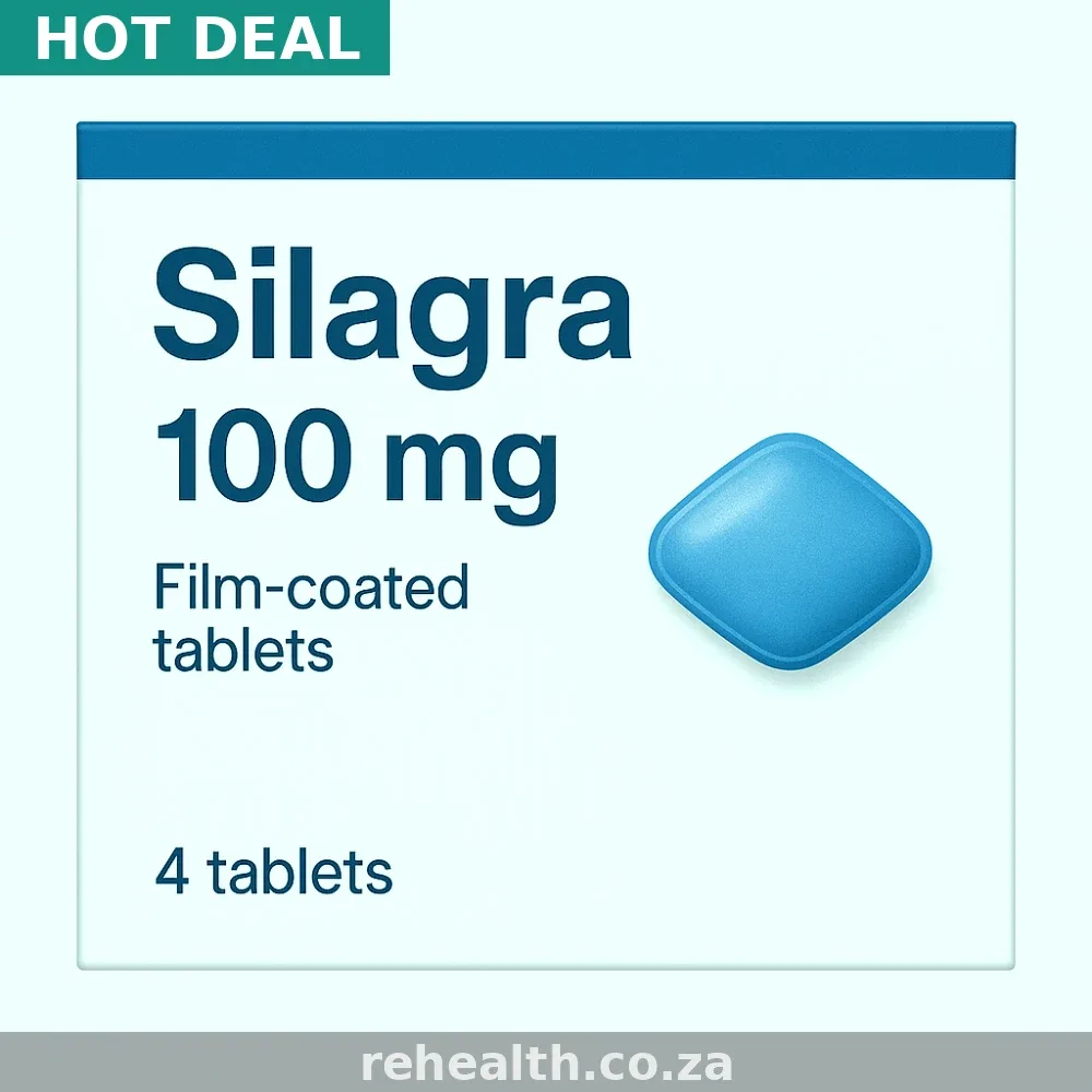 Silagra 100mg for Erectile Dysfunction in Durban — Buy Sildenafil Online From $0.70