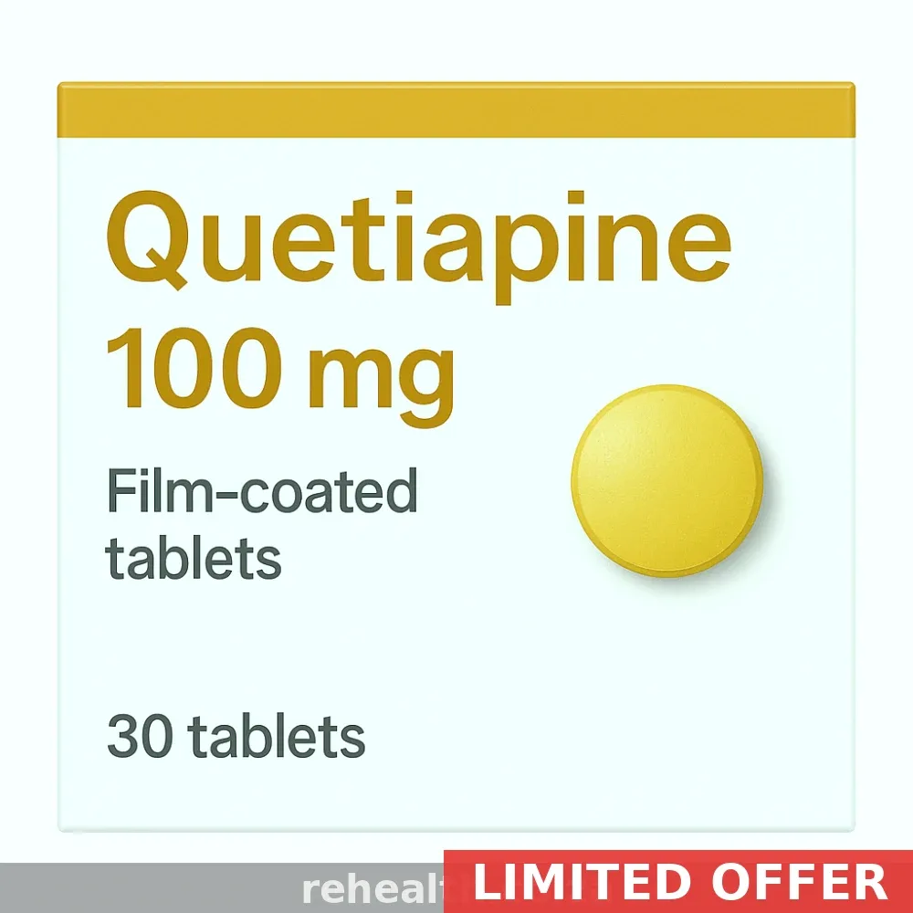 Buy Seroquel 300mg 4 Tablets Online in South Africa — Quetiapine From $1.14